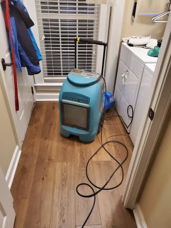 Commercial dehumidifier deployed for Crawl Space Restoration in Malone